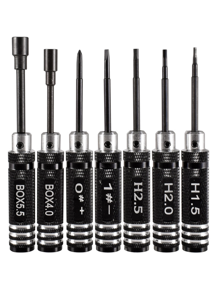 RC Hex Allen Screwdriver Set - 0.9~3.0mm Aluminum Driver