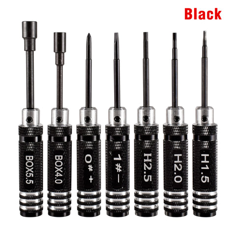 RC Hex Allen Screwdriver Set - 0.9~3.0mm Aluminum Driver