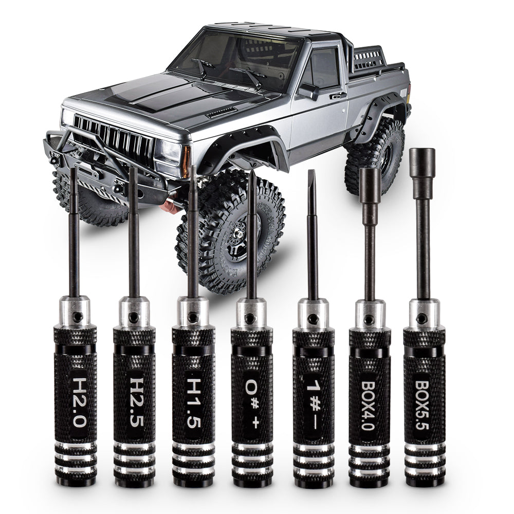 RC Hex Allen Screwdriver Set - 0.9~3.0mm Aluminum Driver