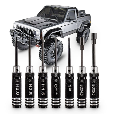 RC Hex Allen Screwdriver Set - 0.9~3.0mm Aluminum Driver