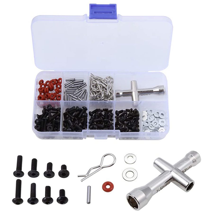 Repair Screw Tool Box 270pcs For 1/10 HSP redcat