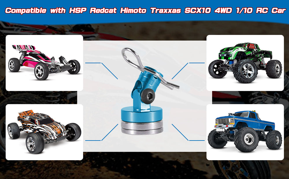 HSP Body SCX10/TRX4 22.0mm for 1/10 SCX10 TRX4 Crawler