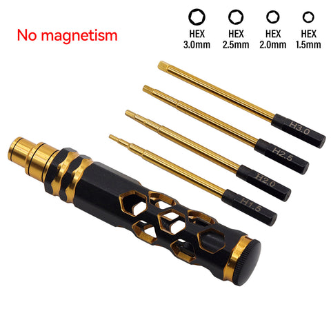 RC Hex Allen Screwdriver Set - 0.9~3.0mm Aluminum Driver
