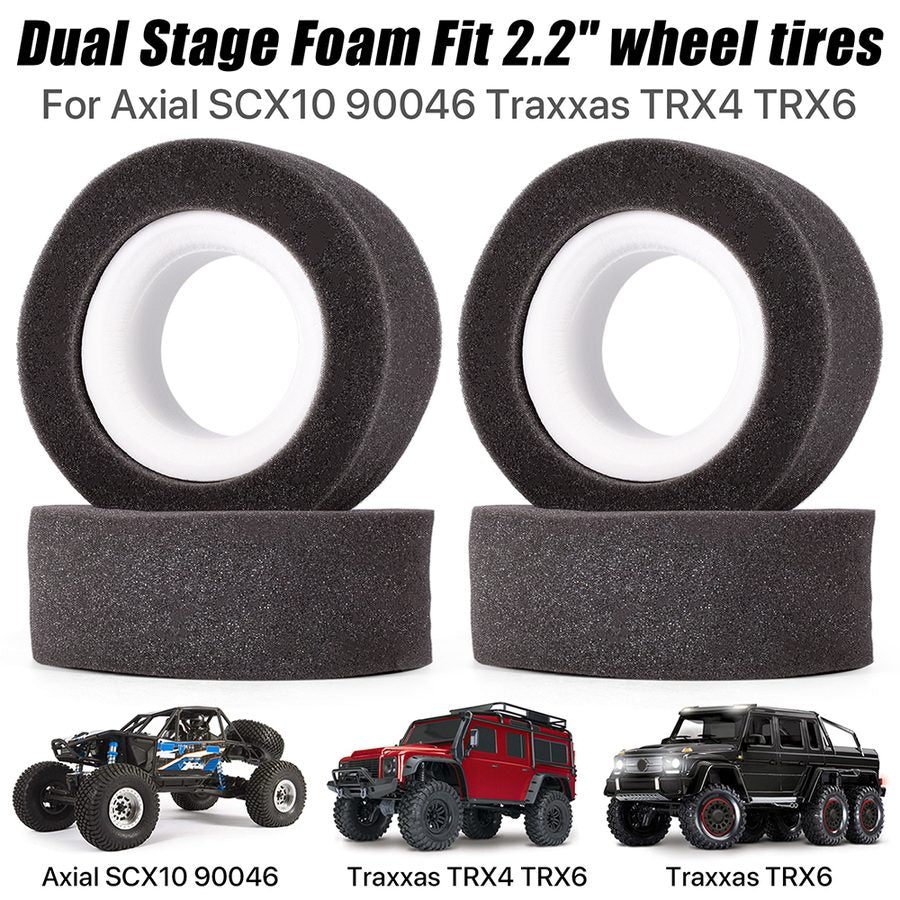 AUSTARHOBBY AX3021R 2.2 Tires SCX10 90046 TRX4 TRX6