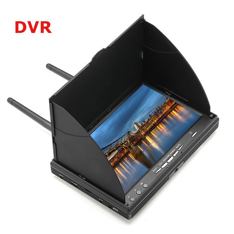 9IMOD LCD5802D FPV Monitor with DVR 5.8G 40CH 7 Inch LCD Screen