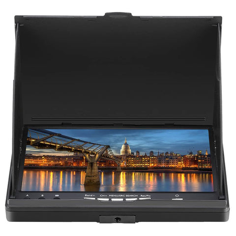 9IMOD LCD5802D FPV Monitor with DVR 5.8G 40CH 7 Inch LCD Screen