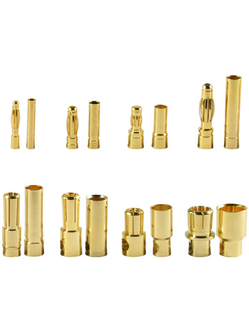 9IMOD 1/5/10Pair RC Bullet Connectors 2.0mm/3.0mm/3.5mm/4.0mm/5mm/5.5m