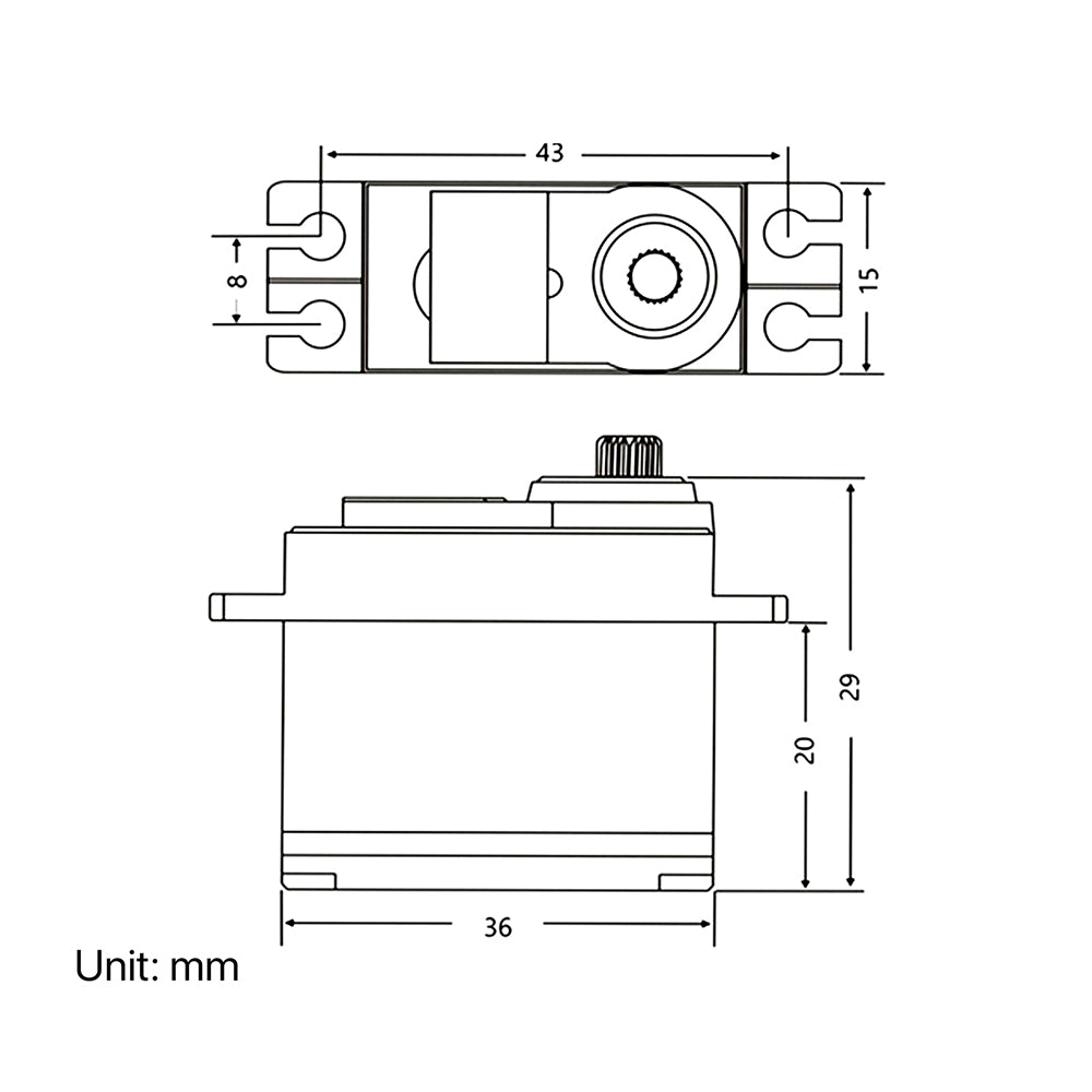 WLtoys 12428 Servo