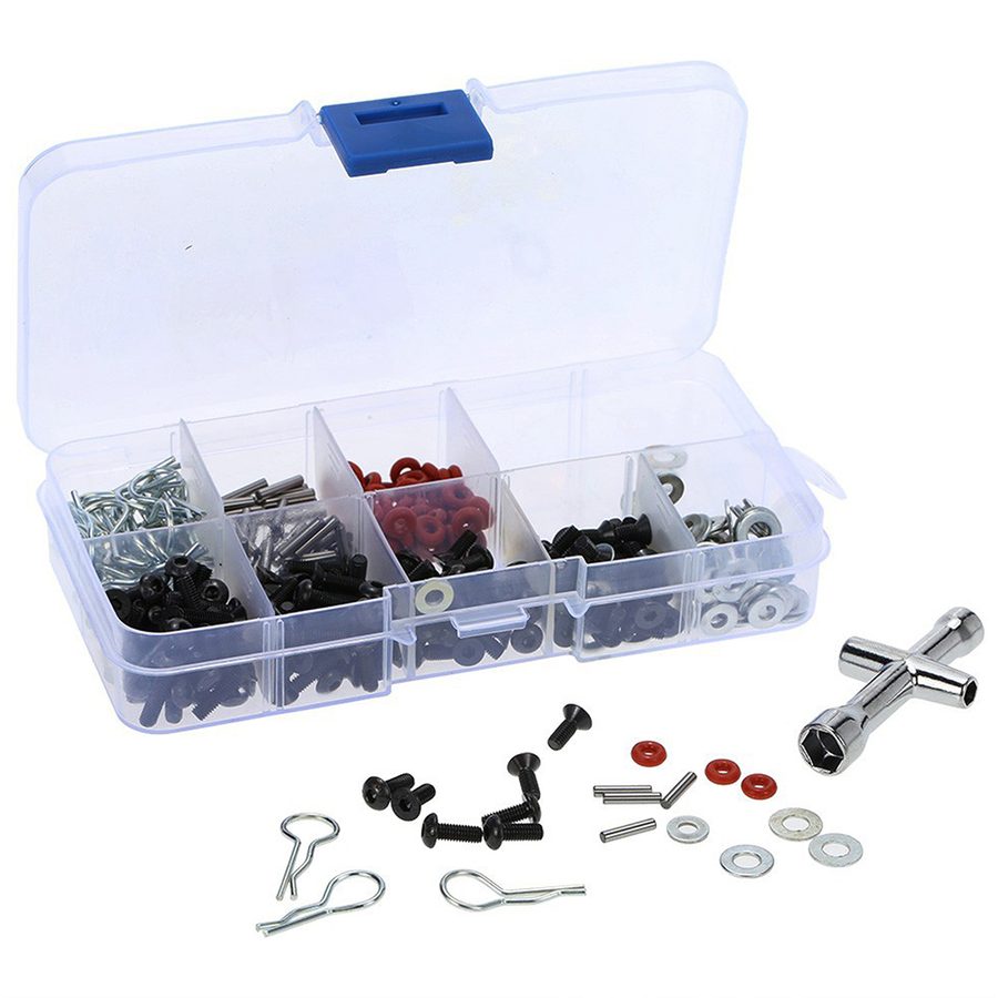 Repair Screw Tool Box 270pcs For 1/10 HSP redcat