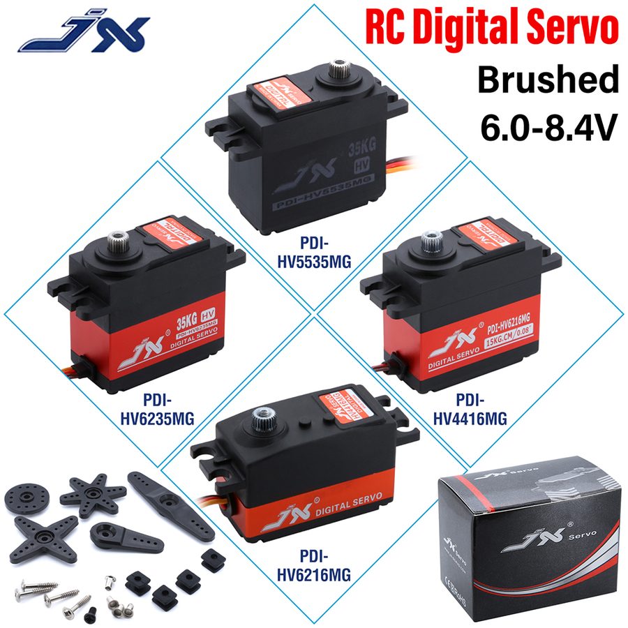 Car Servo JX Brushed For 1/8 1/10 RC