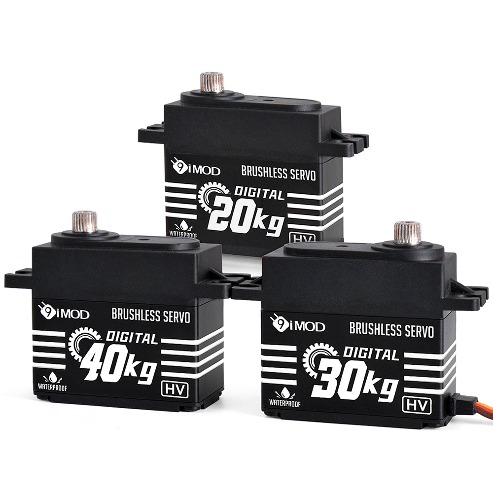 9imod BLS-HV Waterproof Metal Gear Digital Servo (20-40KG)