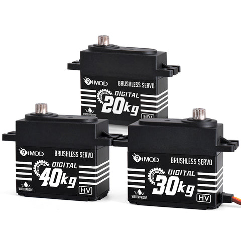 9imod BLS-HV Waterproof Metal Gear Digital Servo (20-40KG)
