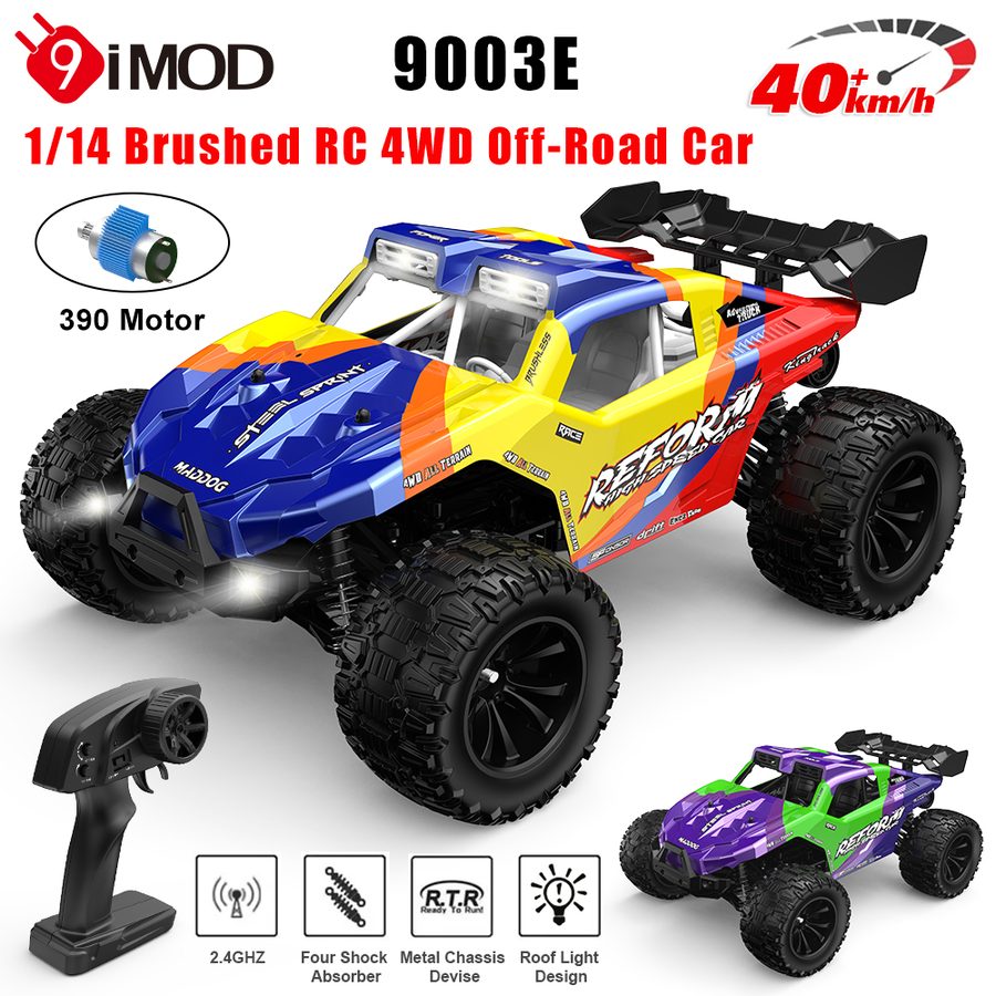 Car 9003E 1:14 Brushed Proportional 4WD RC Off-Road Truck