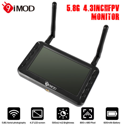 9imod 4.3 inch fpv HD Display 5.8g FPV Camera