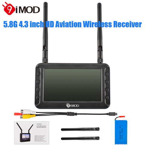 9imod 4.3 inch fpv HD Display 5.8g FPV Camera