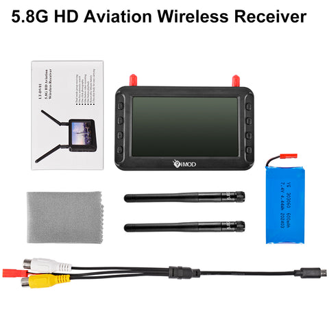 9imod 4.3 inch fpv HD Display 5.8g FPV Camera