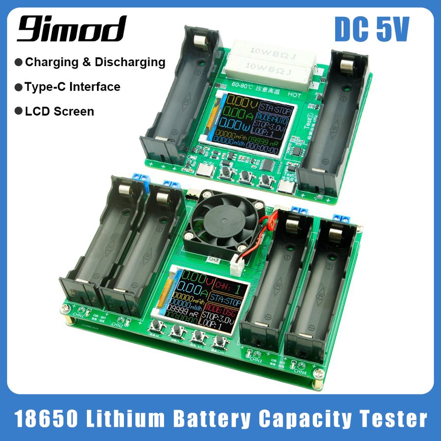 18650 Li Battery Tester