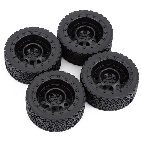 Austar 4PCS 12mm Hex 67mm RC Car Rubber Tires Wheel Rim