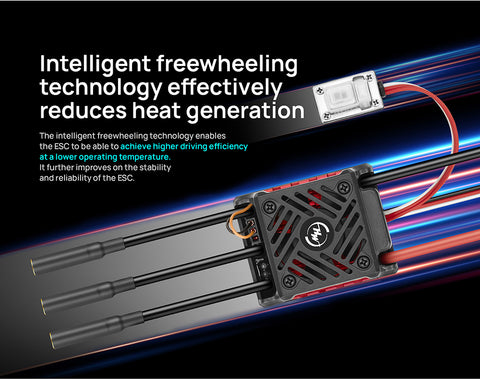 HOBBYWING QuicRun WP-10BL60 60A Waterproof Brushless ESC for 1/10 RC Cars