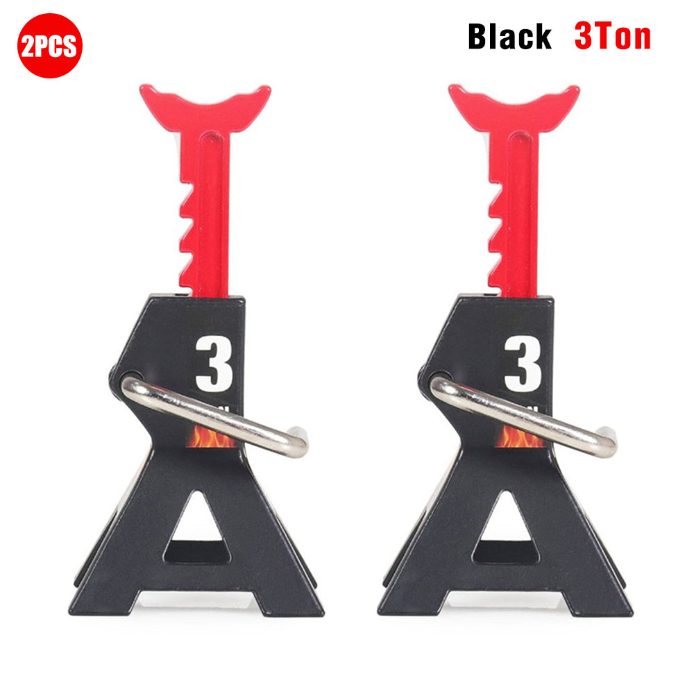 Metal Jack 1/2pcs 3T/6T 1/10 Scale Rock Crawler SCX10 D90 CC01 TRX4