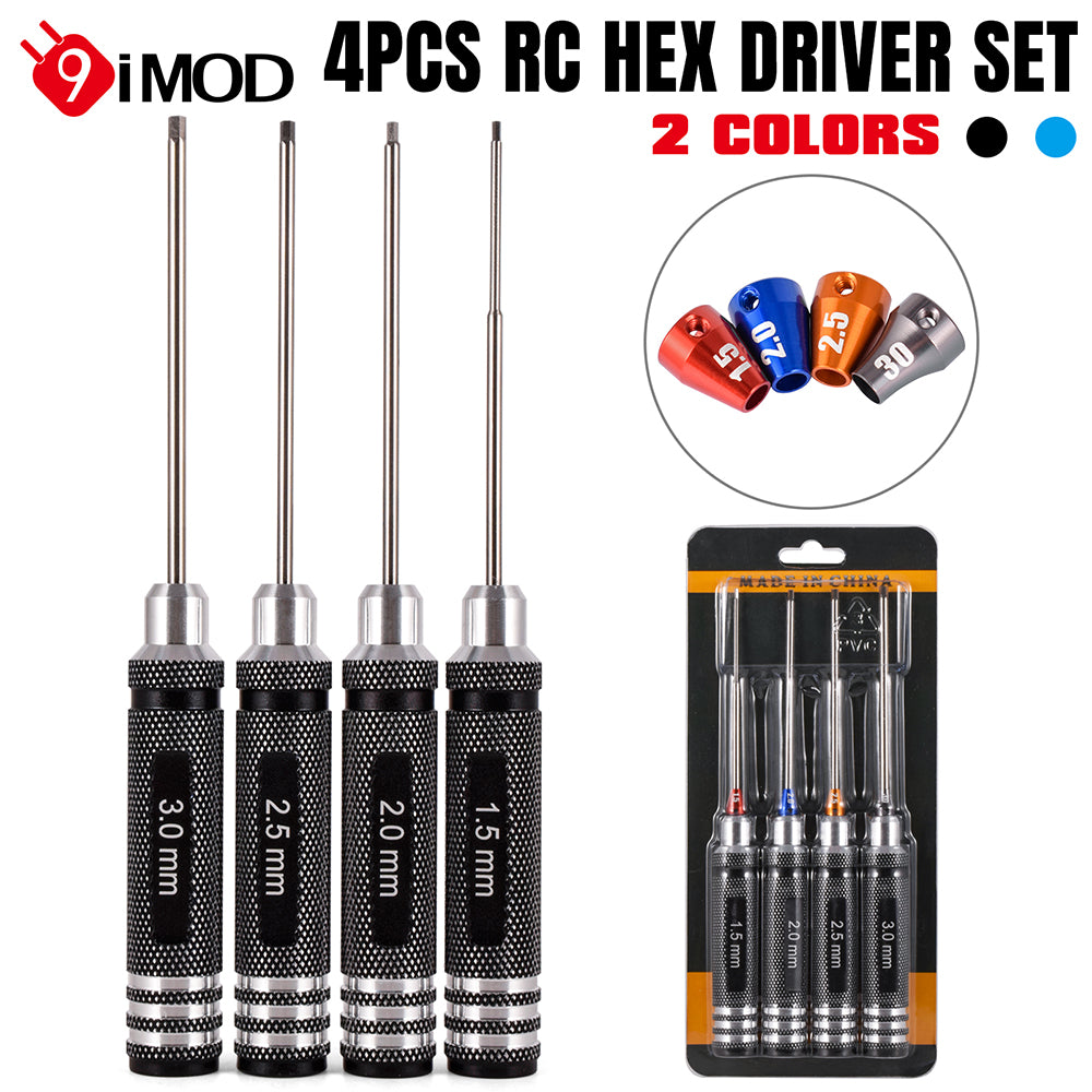 Tool Screwdriver Set 1.5/2.0/2.5/3.0 + Hex