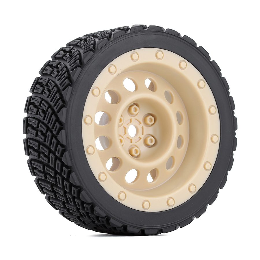 Austar 4PCS 12mm Hex 67mm RC Car Rubber Tires Wheel Rim