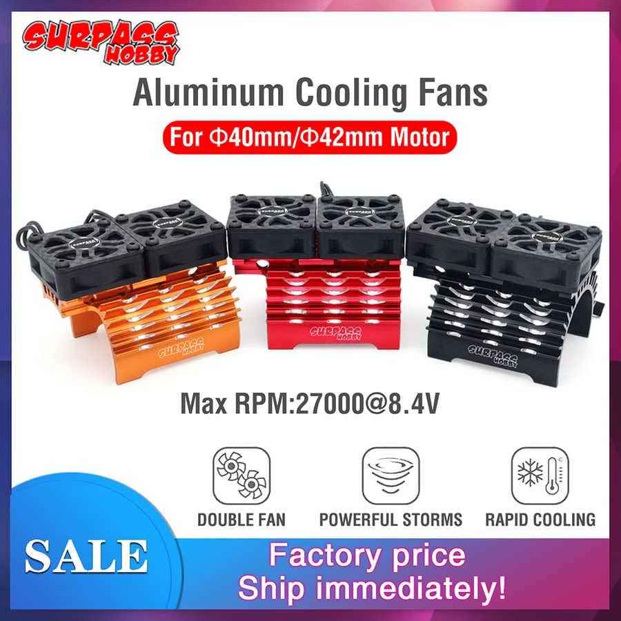 A1 Surpass Hobby 28/29/36mm Brushless Motor 380/390/540/550 Cooling Fan