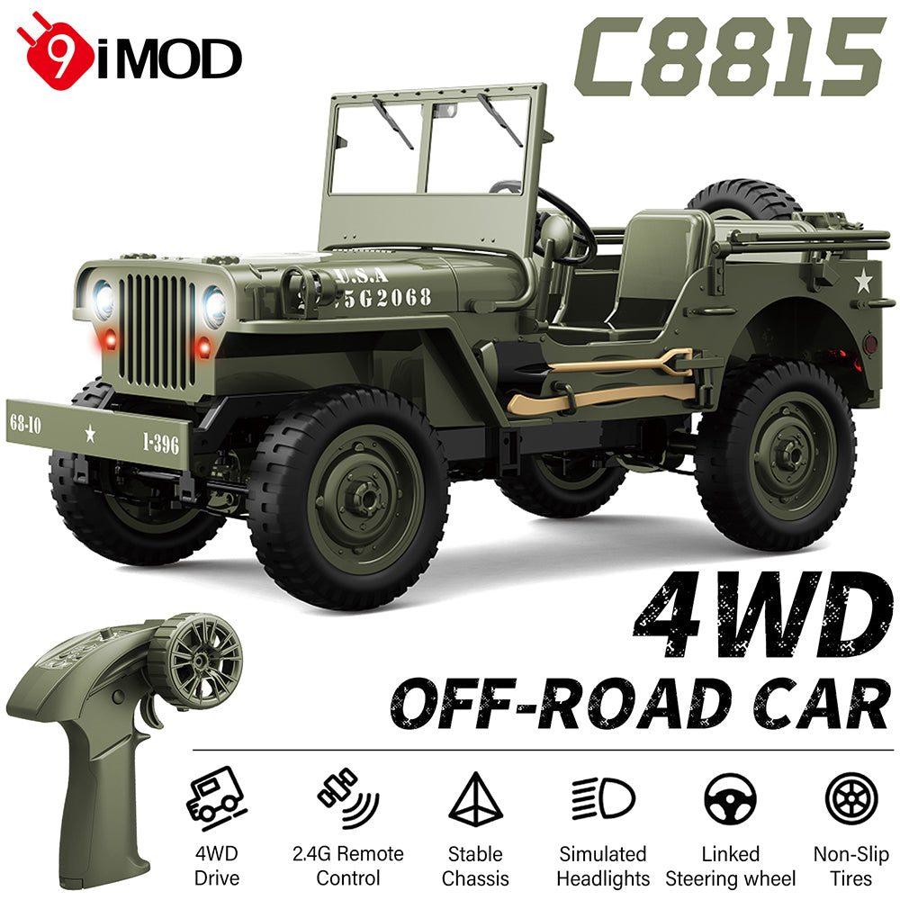 JJRC C8815 Willys 1/10 4WD Military Scale Rock Crawler