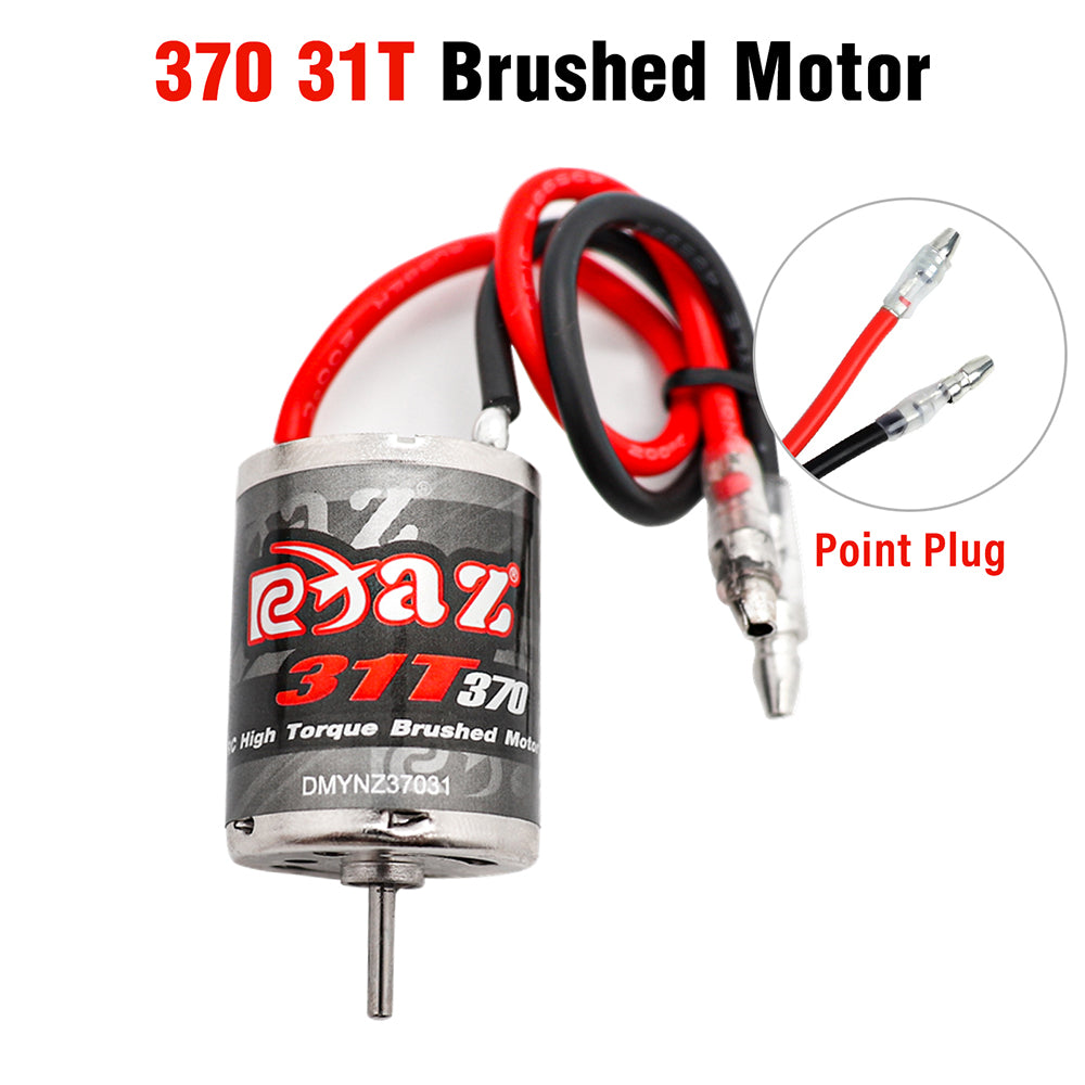 9IMOD RC Brushed Motor 370-31T/380-38T/390-28T 7.2V Waterproof JST/Point