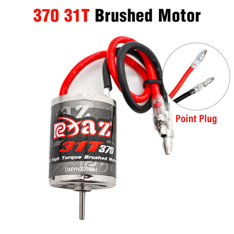 9IMOD RC Brushed Motor 370-31T/380-38T/390-28T 7.2V Waterproof JST/Point