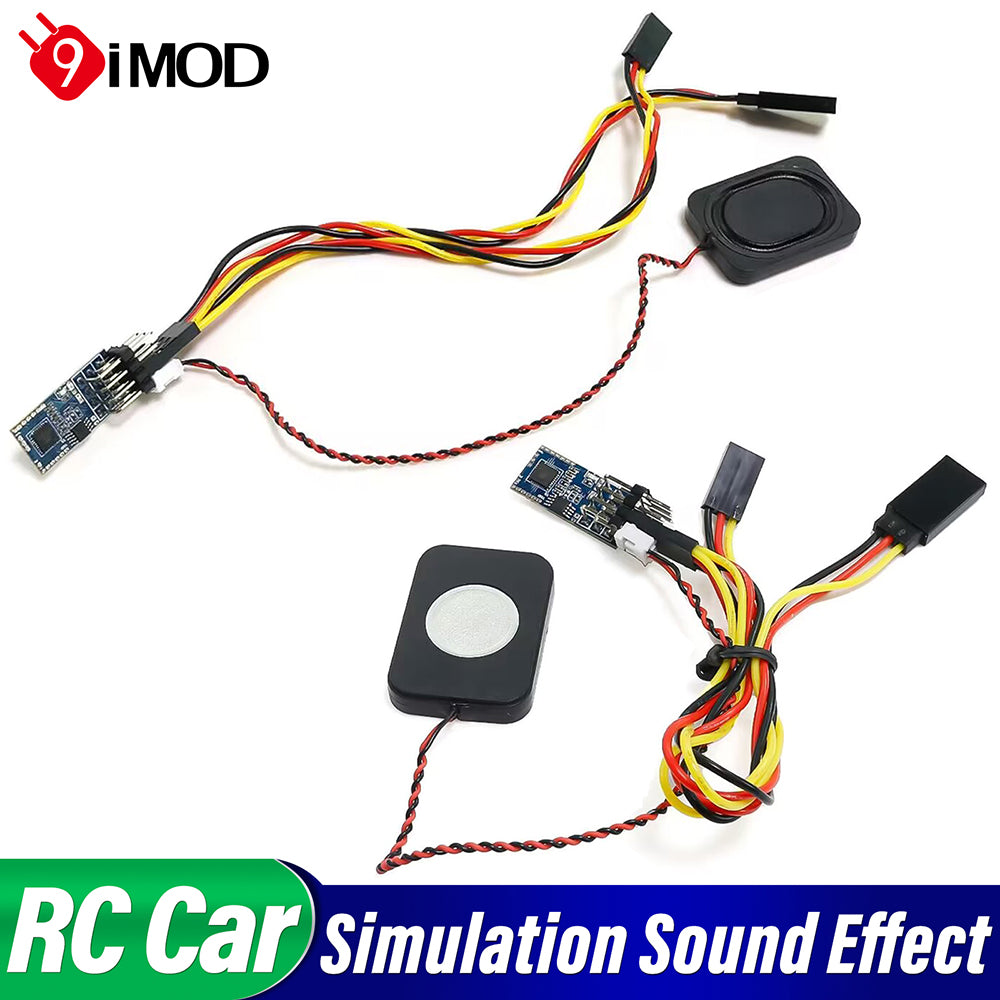 Realistic Engine Sound Module Simulator for 1/18 1/24 1/28 RC Cars