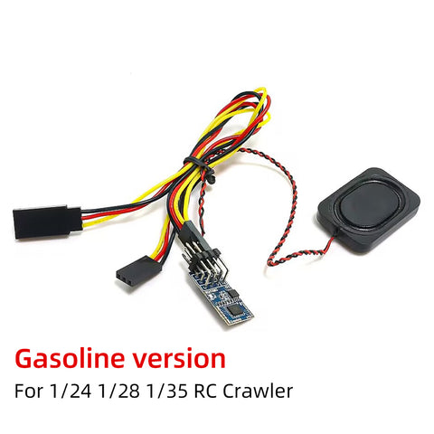 Realistic Engine Sound Module Simulator for 1/18 1/24 1/28 RC Cars