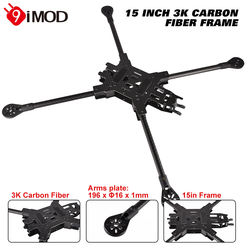9IMOD Frame Carbon Fiber 15.0mm for DIY FPV Racing Drone