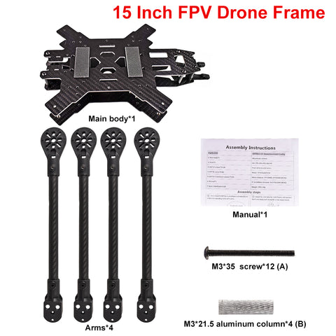 9IMOD Frame Carbon Fiber 15.0mm for DIY FPV Racing Drone