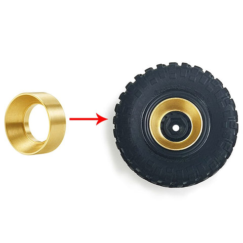 1/24 Car 1.0" Wheel Hub For Axial SCX24 Dscx055