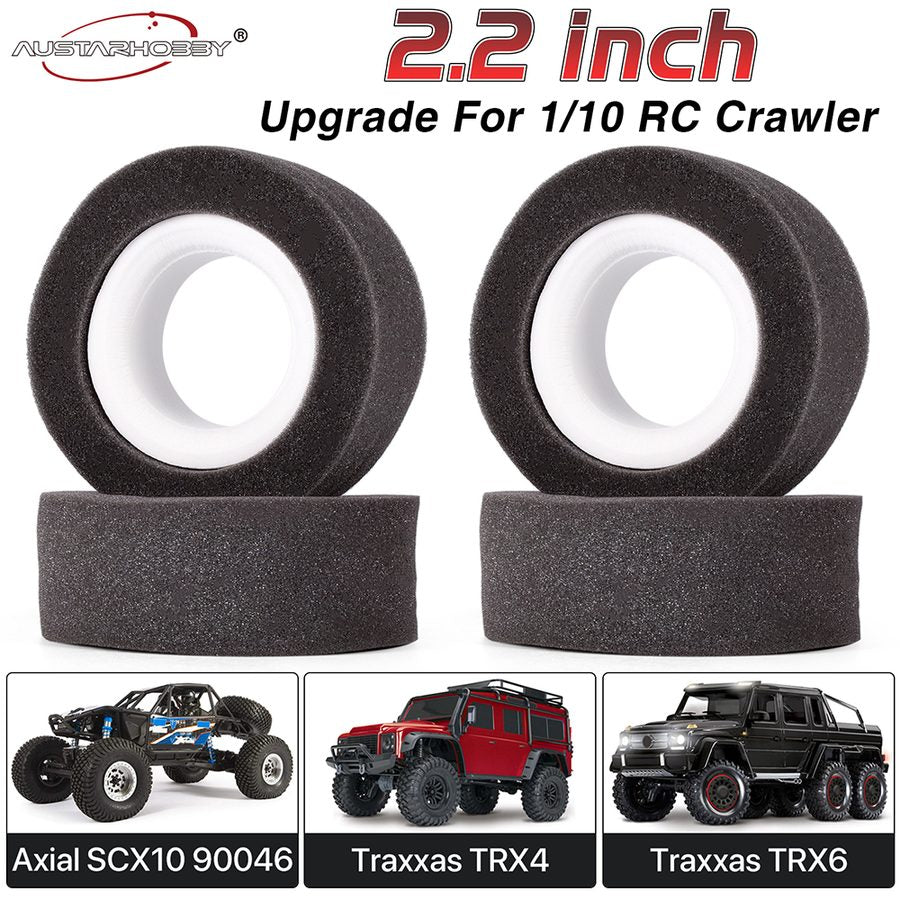 AUSTARHOBBY AX3021R 2.2 Tires SCX10 90046 TRX4 TRX6