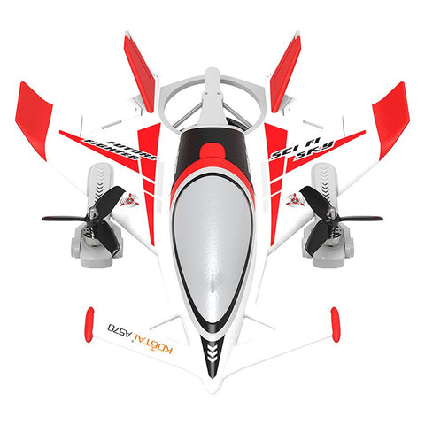 KOOTAI HOBBY FUN A570 RC Airplane 8-Channel Glider 3-axis Vector