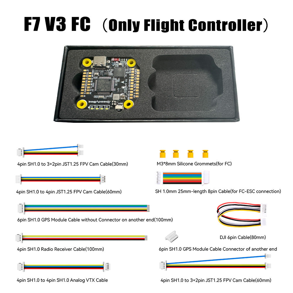 SpeedyBee F7 V3 Flight Controller - ICM42688 Gyro 128MB Blackbox