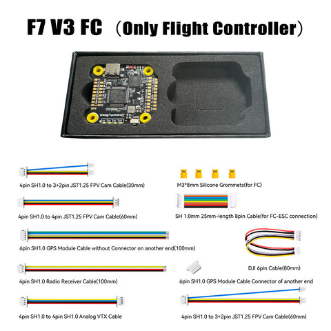 SpeedyBee F7 V3 Flight Controller - ICM42688 Gyro 128MB Blackbox