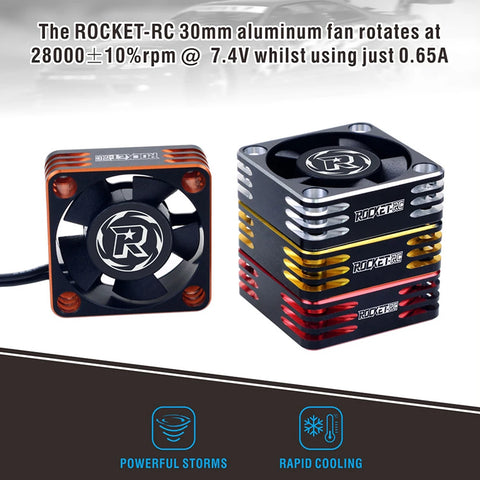 SURPASS HOBBY 28000RPM Cooling Fan for 540/550 RC Motor