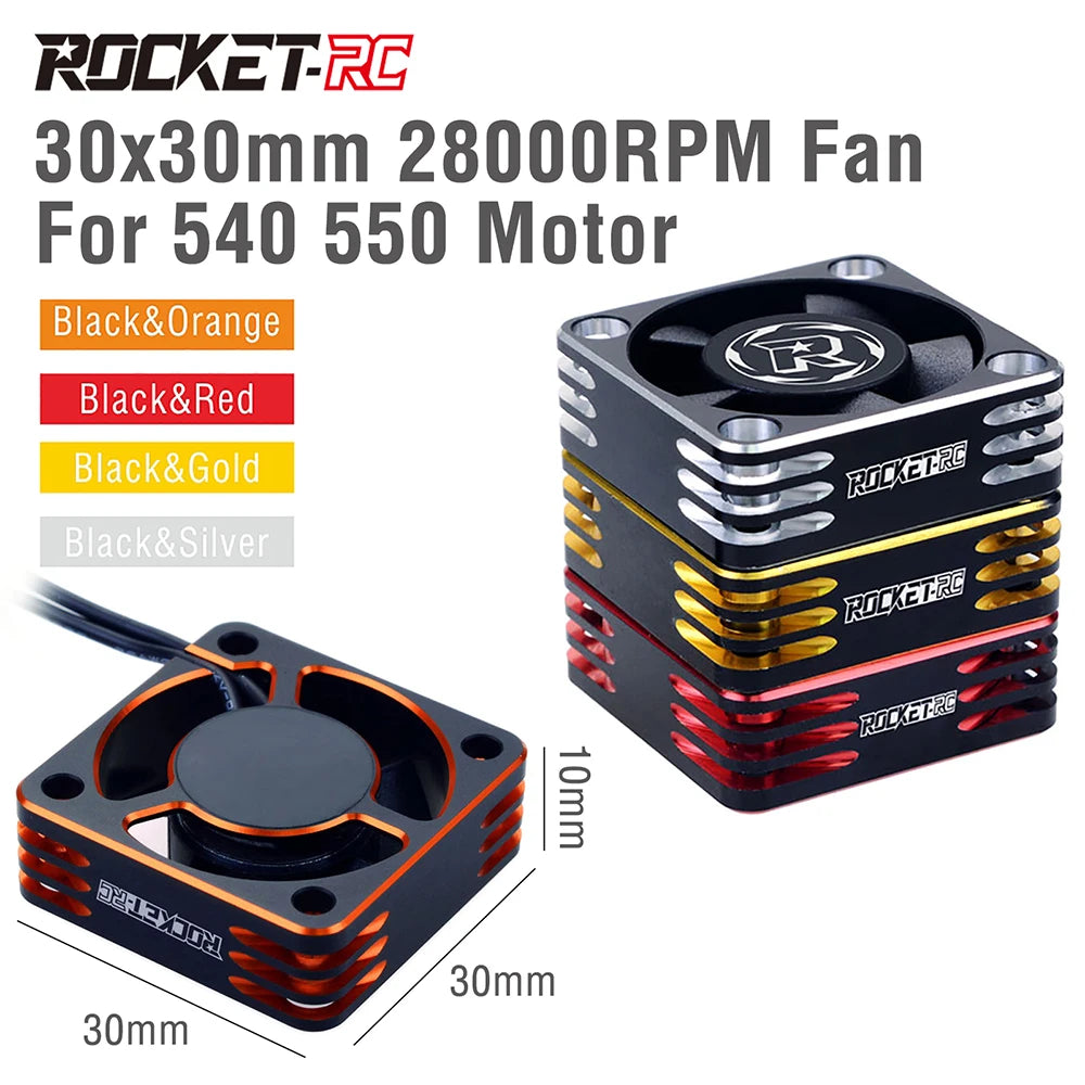 SURPASS HOBBY 28000RPM Cooling Fan for 540/550 RC Motor