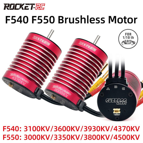 Rocket-RC V2 F540/F550 Sensorless Brushless Motor 1/10 Tamiya Car