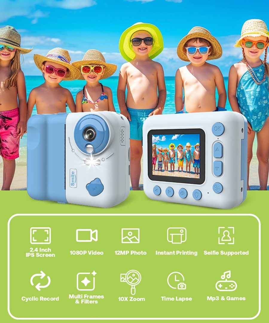 Kids Print Camera V19 Upgrade