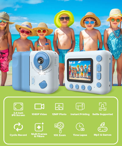 Kids Print Camera V19 Upgrade