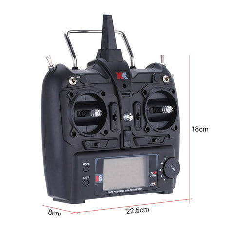 WLtoys XK X6 Transmitter For K100 K110 K123 K124