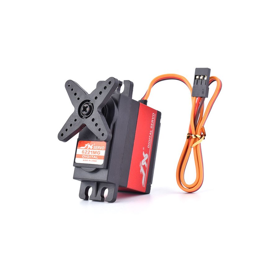 JX PDI-6221MG 4.8-6.0V 20KG 0.16 Sec Large Torque Metal Gear Digital