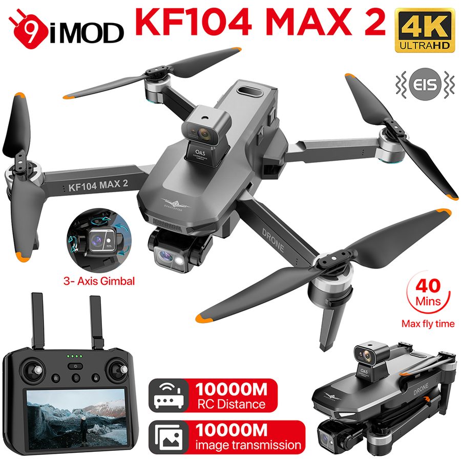 KF104 MAX 3-Axis Gimbal 4K Digital FPV Camera