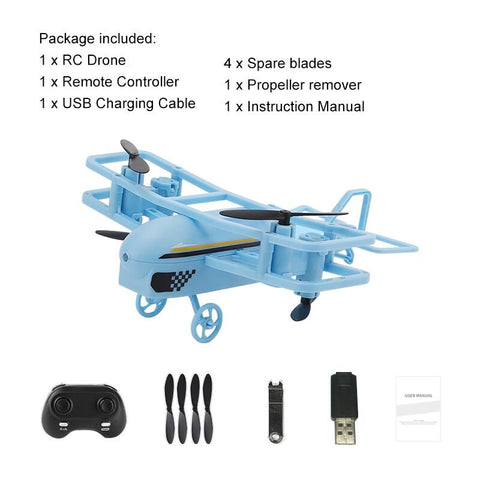 JJRC H95 2.4G Smart Drone Blue