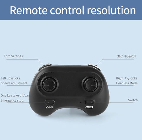 JJRC H95 2.4G Smart Drone Blue