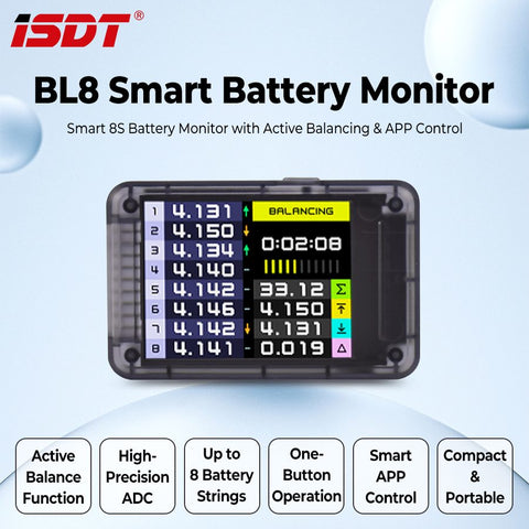 ISDT BL8 Smart Voltage Checker